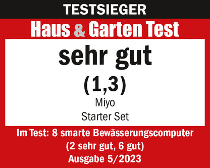 MIYO Starter Set Ventil (mit Ventil 1V-Q ohne Sensor)